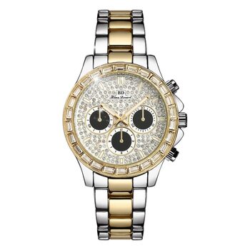 Southeast Asia BD Gypsophila Watch Men's Quartz Super Luminous Brand Steel Band Men's Watch Waterproof Tuhao Gold Diamond Watch