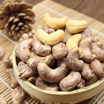 Cashew Nuts This Year's New Crop Vacuum-Packed Salted with Skin Original Flavor Cooked Cashew Kernels 180 Nuts Roasted Seeds and Nuts Dried Fruits New Year Snacks