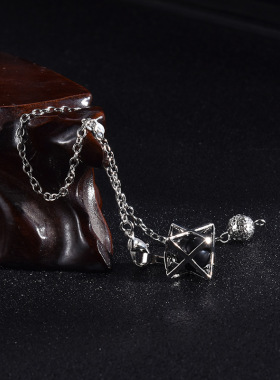 梅尔卡巴吊坠天然水晶男女通用