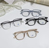 New black anti-blue glasses women's ultra-light Square flat glasses Net red transparent glasses frame Korean glasses wholesale