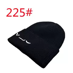 225 #   Designer Beanie Winter Knitted Beanie Fashion Hats Men