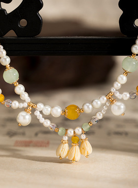 春款璎珞锁骨链琉璃YL29261