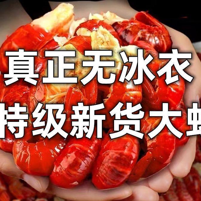Extra Large Lobster Tail Fresh Frozen Fresh Quick Frozen Extra Spicy Crayfish Tail Aquatic Frozen Commercial Wholesale