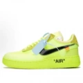 Off-white fluorescent green