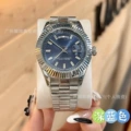 Silver dark blue