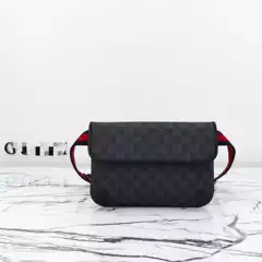 New Gugia Gg Canvas Waist Bag, Shoulder Chest Bag, Classic Unisex Versatile Bag