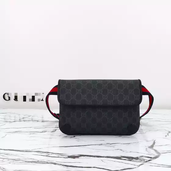 New Gugia Gg Canvas Waist Bag, Shoulder Chest Bag, Classic Unisex Versatile Bag