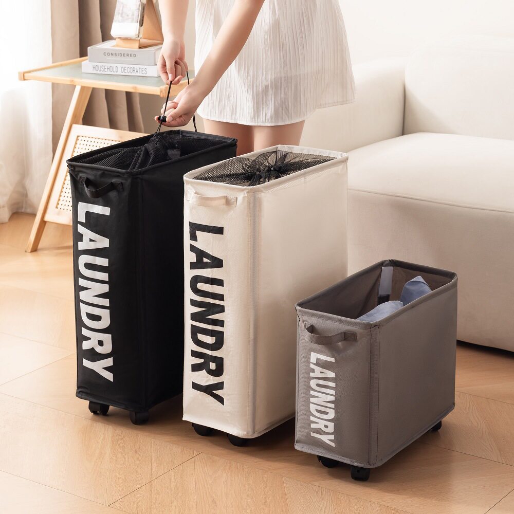 Oxford Cloth Single-Compartment Dirty Clothes Basket Clothing Storage Box Debris Storage Bedroom Gap Available