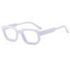 Cool square glasses retro trend glasses frame personalized women's glasses frame anti-blue light Joker small box glasses wholesale