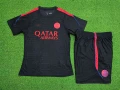 26-27ba black short-sleeved suit