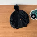 Black quilted