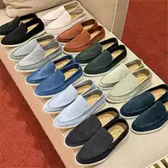 2025 New Style Slip-On Casual Loafers for Men, British Style Slip-On Shoes, Lazy Shoes, Breathable, Comfortable and Versatile Soft Soles
