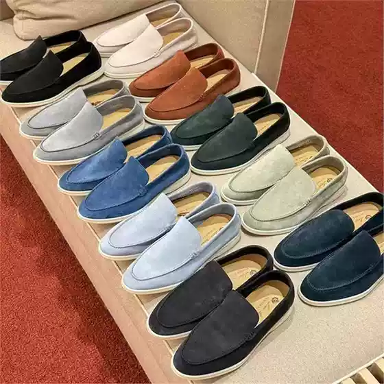 2025 New Style Slip-On Casual Loafers for Men, British Style Slip-On Shoes, Lazy Shoes, Breathable, Comfortable and Versatile Soft Soles