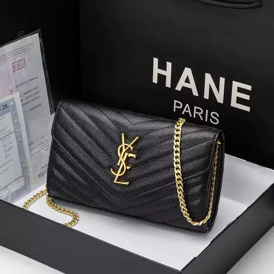 Small Bag 2026 New Style Caviar Grain Fashion Bag Crossbody Bag for Women Chain Envelope Bag