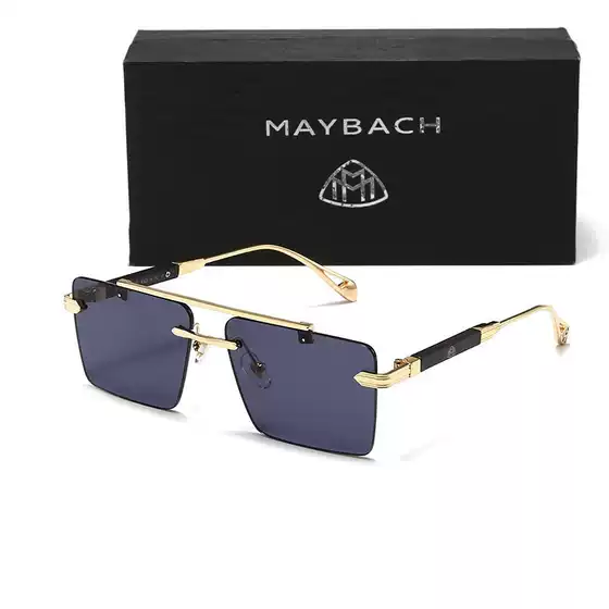 New Frameless Maybach Men's Sunglasses, Cross-Border Fashion Gradient Sunglasses, Anti-Uv Glasses for Women 3113