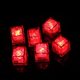 Small ice bath toy luminous ice atmosphere props colorful luminous ice LED