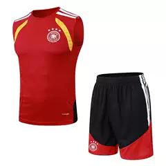 Player Version 2026 Season Spain Mexico Germany Real Madrid Football Training Uniform Jersey Vest Short-Sleeved Set