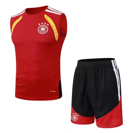 Player Version 2026 Season Spain Mexico Germany Real Madrid Football Training Uniform Jersey Vest Short-Sleeved Set