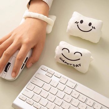 New Wrist Guard Mouse Pad Small Pillow Office Worker Keyboard Typing Anti-Wear Hand Pad Hand Rest Office Wrist Guard