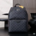 Apollo black floral backpack