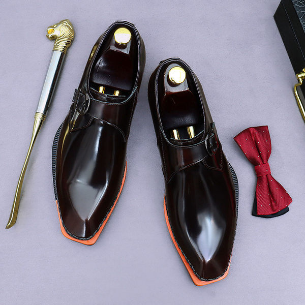 monk strap nam khóa đôi