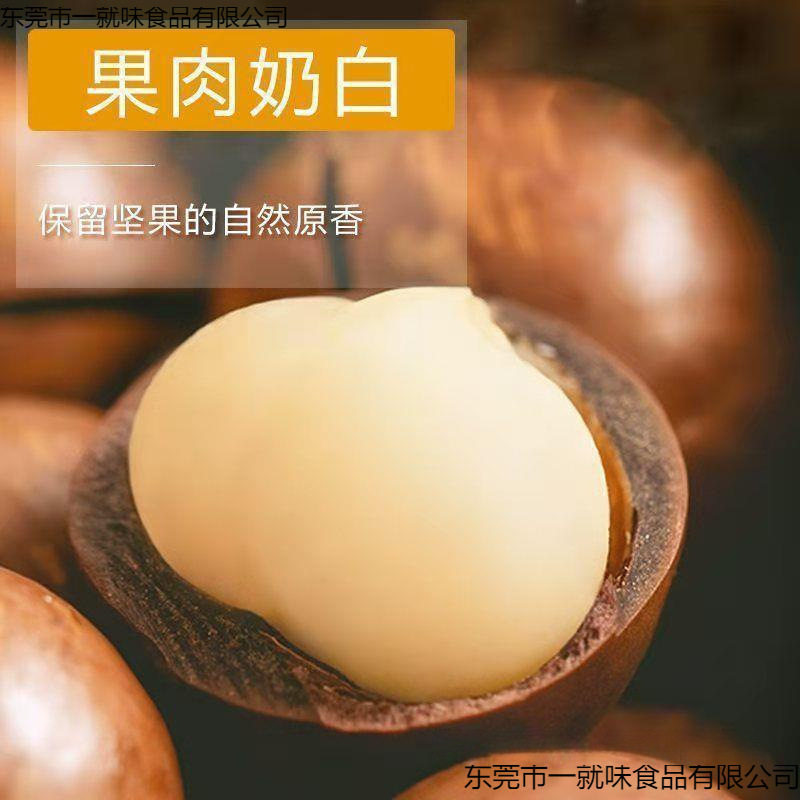 New Arrival Macadamia Nut Cream Flavored Bagged Nuts Roasted Seeds and Nuts New Year's Dried Fruit