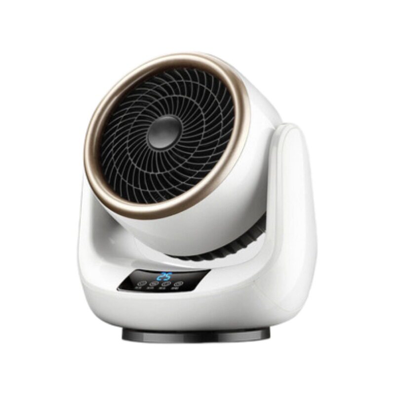 家用桌面取暖器冷暖两用小型节能暖风机可摇头定时三档调控电暖器