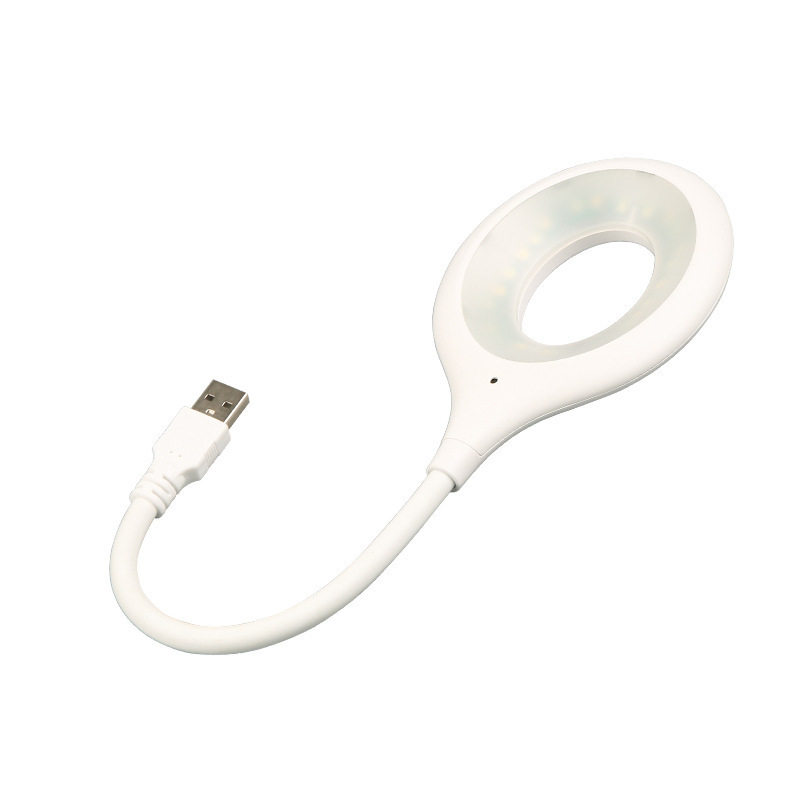 Intelligent Voice USB Night Light Voice Controlled Bedside Lamp Creative Birthday Gift Mini Table Lamp Home Dormitory Night