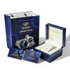 Jin Shidun brand watch box wholesale blue watch box gift box support change logo large quantity details