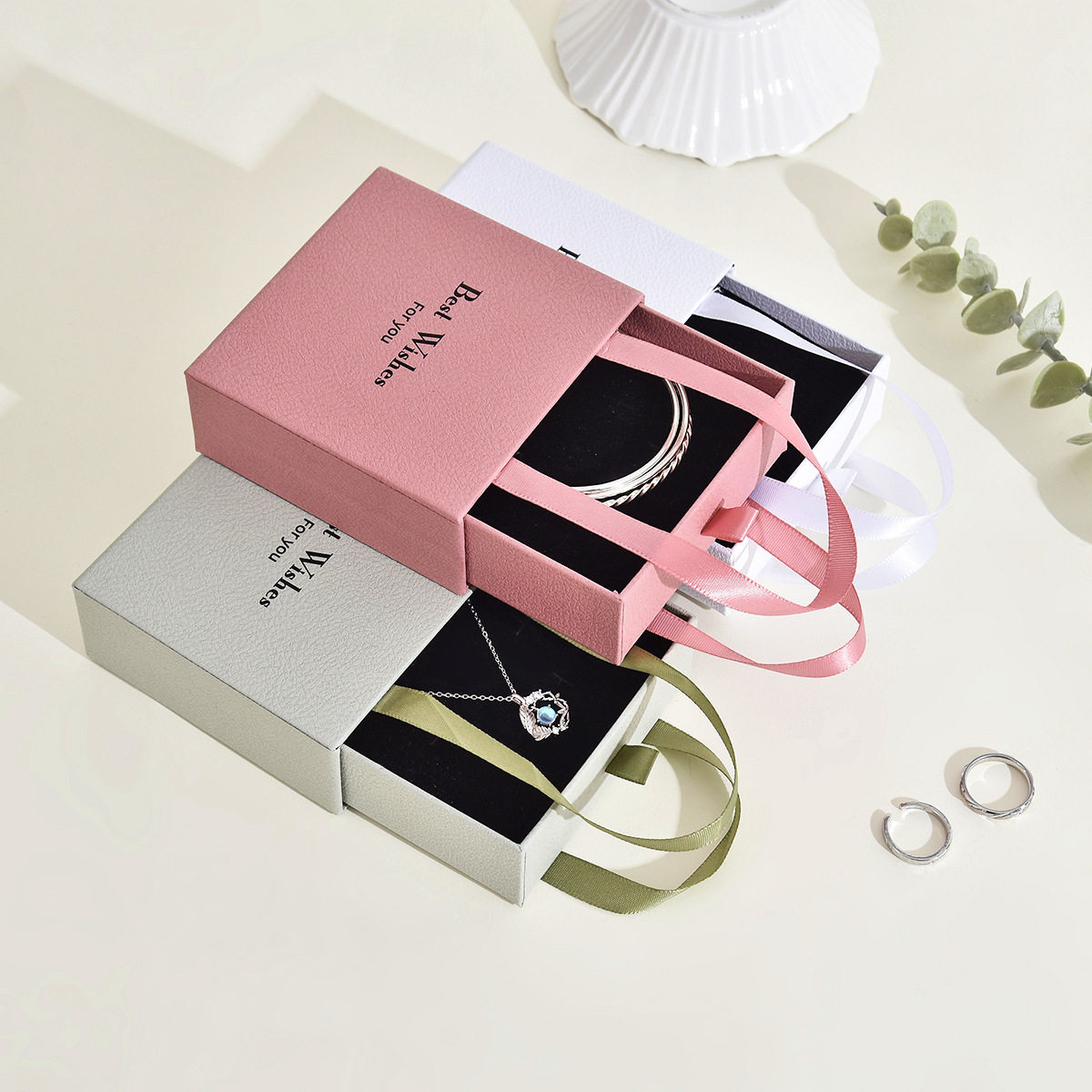 Manufacturer Wholesale Jewelry Box Portable Drawer Box Sample