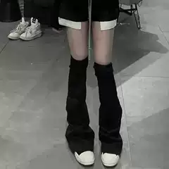 White Xuanzi Style Summer New Over-The-Knee Goddess Boots European and American High Tube Long Boots with Pockets, Stretchy Slim Boots, Pant-Leg Boots