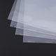 L-type transparent A4 folder dustproof Waterproof material storage Book Office file file protective cover can be customized logo