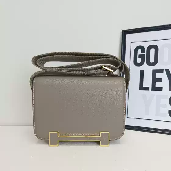 Original Leather getabag Clog Bag High-end Genuine Leather Women's Bag Shoulder Crossbody Bag Joker Small Square Bag stewardess bag