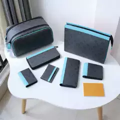 In-Stock Cross-Border m Lv Men's and Women's Bags, Box Bags, Chain Bags, Black Warrior Messenger Bags, Business Briefcases, Toiletry Bags