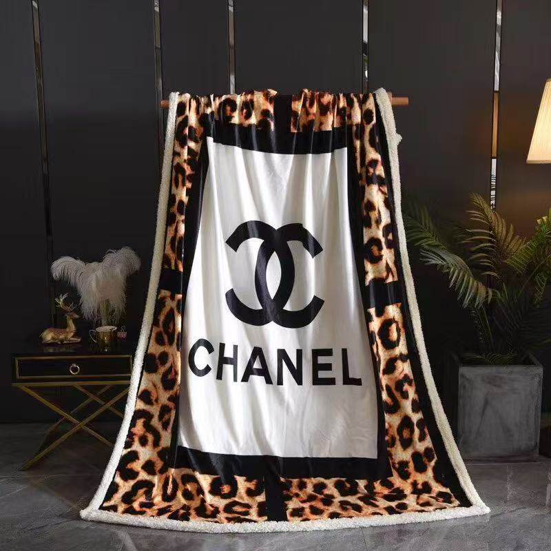 Printed lamb velvet blanket thick winter thickened taffeta sofa blanket office nap shawl small blanket