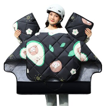 Electric Vehicle Windproof Cover, Winter Fleece-Lined and Thickened Electric Bike Windproof Cover, Enlarged Cold-Proof and Thermal Insulation Windproof Cover Manufacturer