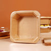 Kraft Paper Square Octagonal Fruit Box Fruit Cut Dessert Salad Light Food Baking Cake Snacks Take-away Packing Meal Box