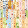 30 Cartoon Animal Ruler Series Simple Handbook Literary Creative Material Ins Reading Paper Bookmark DIY Batch