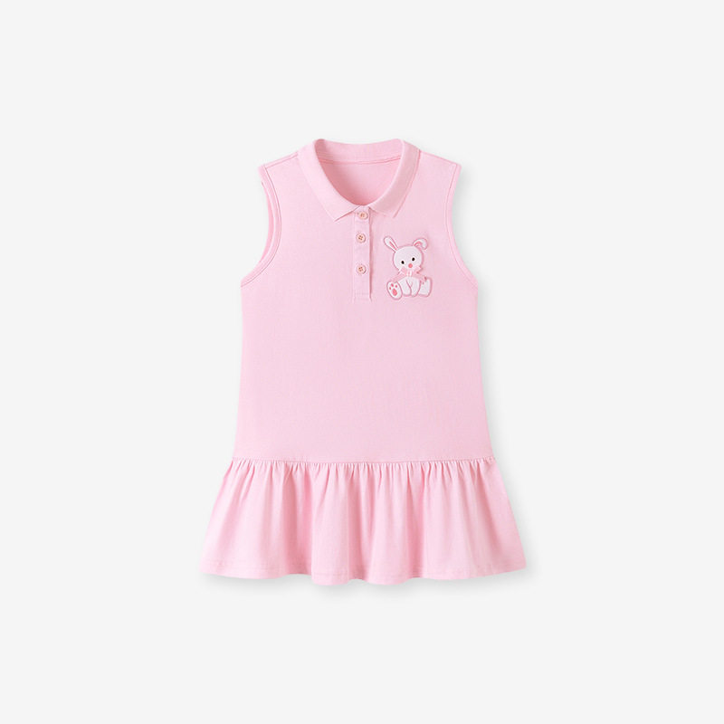 Girls' Summer Sleeveless Slip Dress, Sweet Cute Kids' Dress, [Style] Kids' Dress