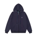Ad navy blue white