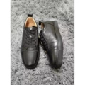 Black leather