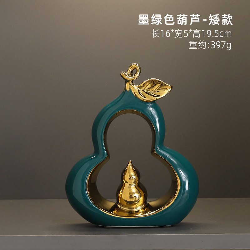 新中式高档酒柜装饰品餐边柜摆件客厅创意家居饰品室内软装装饰