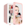 Cross-border hot sale beauty refrigerator 4L mirror cosmetic mask portable cold and warm dual-use small mini car refrigerator