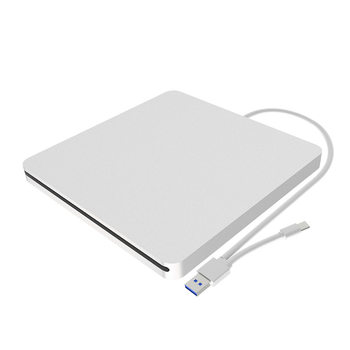 USB3.0 External Slot-load DVD Burner TYPE-C External Disc Driver for Notebook Desktop Universal