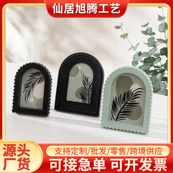 Wooden Decorative Frame Living Room Background Wall Decoration Painting Creative Table Ins Style Wall Hanging DIY Rectangular Ornaments