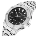 Silver Shell Black Face