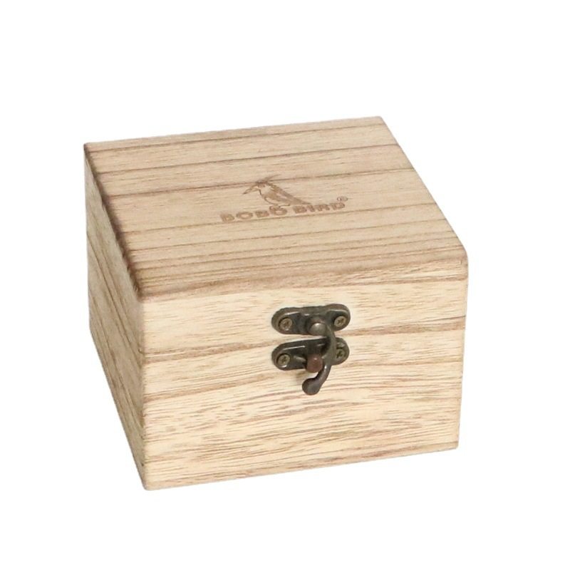 Three-Dimensional Jewelry Packaging Box, Jewelry Box, Paulownia Wood Watch Box, Wooden Box, Flip-Top Jewelry Necklace Bracelet Small Wooden Box