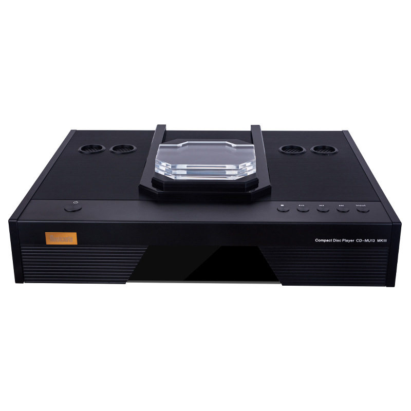 Pure Sound Cd-Mu13 Pro Audiophile Tube Cd Player with Top Push Cover, Balanced Output, and Usb/Bluetooth Input Decoding