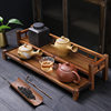 Walnut Desktop Storage Rack Tea Table Two-Layer Three-Layer Kung Fu Tea Cup Storage Rack