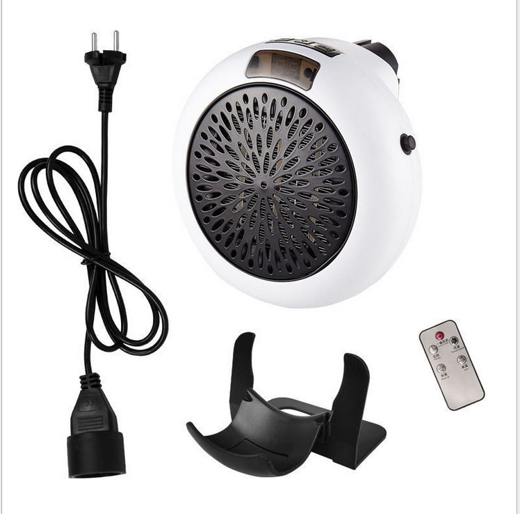 火焰取暖器家用迷你小型暖风机可遥控办公室宿舍电暖气陶瓷加热